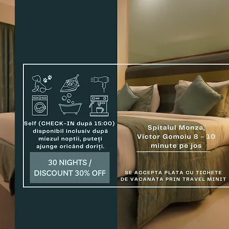 Apartamento Arena Nationala, Monza, Victor Gomoiu The Cloud, Free Early Check-in Available